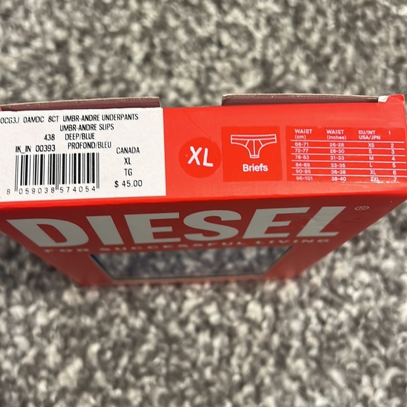 Diesel men’s Andre briefs. New. Size US XL. - Picture 2 of 4